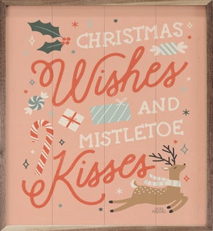 Reindeer Holiday II Wishes By Laura Marshall